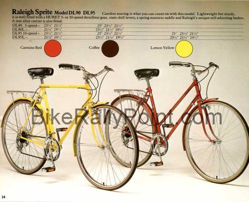 Raleigh Sprite specs and reviews 